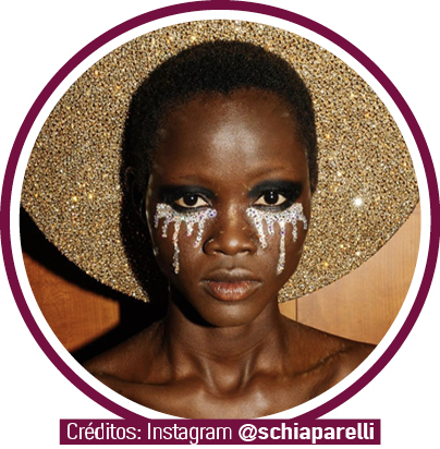 Hair Brasil - 3 dicas de makes direto das passarelas para o Halloween - @schiaparelli