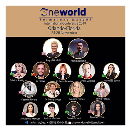 Hair Brasil apoia One World PMU realizado nos Estados Unidos - Raquel Guidalli @hairbrasil @raquelguidalli - One World PMU