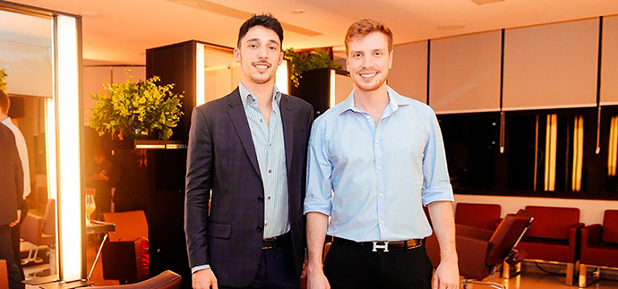 Luiz Ferraz e Saulo Abrahão, sócios DUO+ 