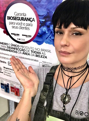 Sinome Tinelli: biossegurança e barberia clássica na Hair Brasil